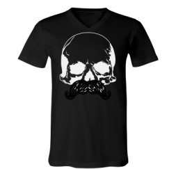 Unisex V-Neck Jersey Tee