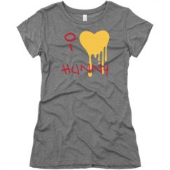 Ladies Slim Fit Super Soft Triblend Tee
