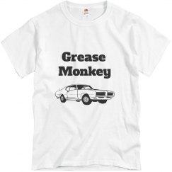 Grease monkey tshirt