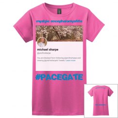 #PACEGATE (Sharpe - Women's Baby Pink T-Shirt)
