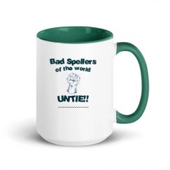 15oz Ceramic Mug with Color Inside