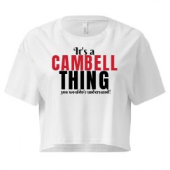 Ladies Festival Cali Crop Top Tee