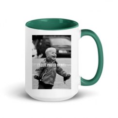 15oz Ceramic Mug with Color Inside