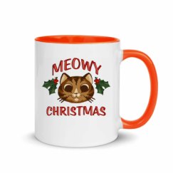 11oz Ceramic Mug with Color Inside