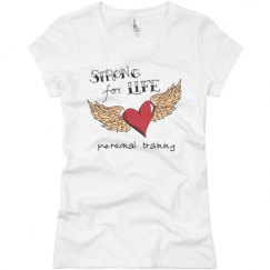 Ladies Slim Fit Basic Promo Jersey Tee