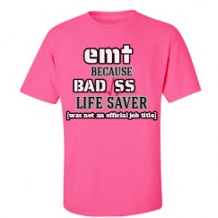 Unisex Ultra Cotton Safety Neon Crewneck Tee