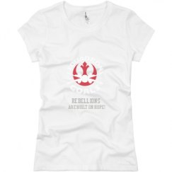 Ladies Slim Fit Basic Promo Jersey Tee