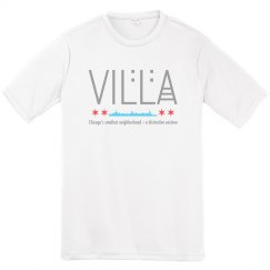 Youth Villa Chicago Skyline Athletic Performance Tee