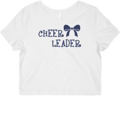 Ladies Slim Fit Crop Top Tee