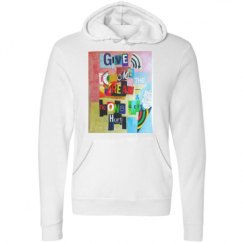 Unisex Fleece Pullover Midweight Hoodie