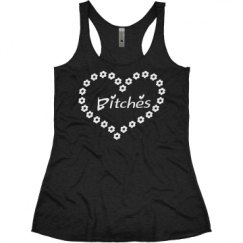 Ladies Slim Fit Super Soft Racerback Triblend Tank