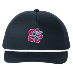 Snapback Five-Panel Rope Hat