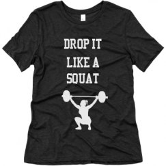 Ladies Relaxed Fit Super Soft Triblend Tee