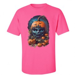 Unisex Ultra Cotton Safety Neon Crewneck Tee