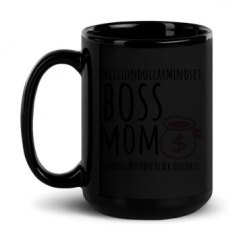 15oz Black Glossy Mug