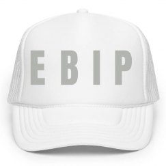 EBIP White & Silver Snapback Hat