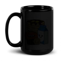 15oz Black Glossy Mug