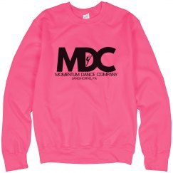 Adult MDC neon sweatshirt