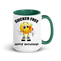 15oz Ceramic Mug with Color Inside