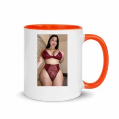 11oz Ceramic Mug with Color Inside