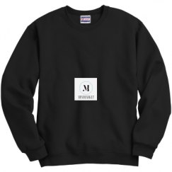 Unisex Film and Foil Crewneck Sweatshirt