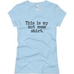 Ladies Slim Fit Basic Promo Jersey Tee