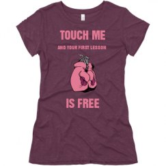 Ladies Slim Fit Super Soft Triblend Tee