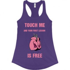 Ladies Slim Fit Racerback Tank Top