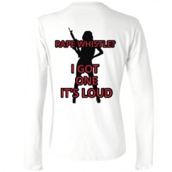 Ladies Relaxed Fit Basic Long Sleeve Tee