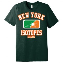 New York Isotopes - Plain back Green