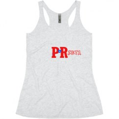 Ladies Slim Fit Super Soft Racerback Triblend Tank