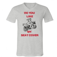 Unisex V-Neck Jersey Tee