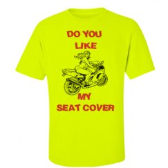 Unisex Ultra Cotton Safety Neon Crewneck Tee