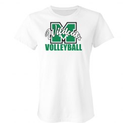 Wildcats Volleyball M White