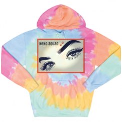 Unisex Tie-Dye Fleece Hoodie