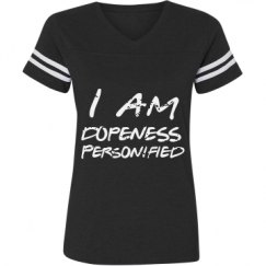 Ladies Relaxed Fit Vintage Sports Tee