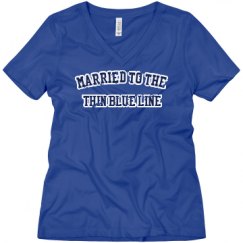 Ladies Relaxed Fit V-Neck Tee