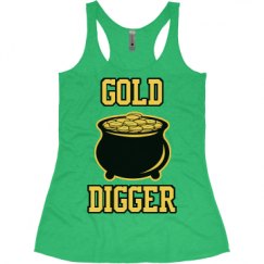 Ladies Slim Fit Super Soft Racerback Triblend Tank