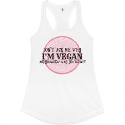 Ladies Slim Fit Racerback Tank Top