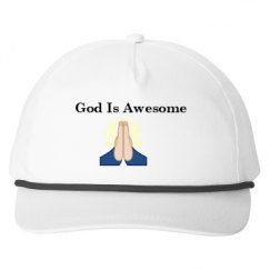 Snapback Five-Panel Rope Hat