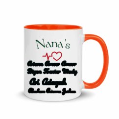 11oz Ceramic Mug with Color Inside