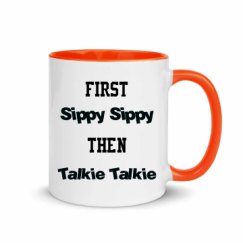 11oz Ceramic Mug with Color Inside