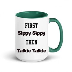 15oz Ceramic Mug with Color Inside