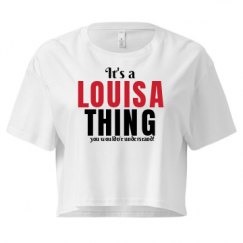 Ladies Festival Cali Crop Top Tee