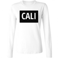 Ladies Relaxed Fit Basic Long Sleeve Tee