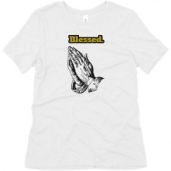 Ladies Relaxed Fit Super Soft Triblend Tee