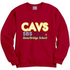 Unisex Film and Foil Crewneck Sweatshirt