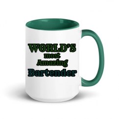 15oz Ceramic Mug with Color Inside