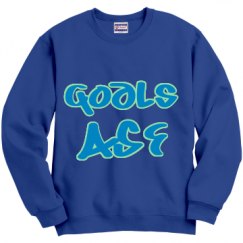 Unisex Film and Foil Crewneck Sweatshirt