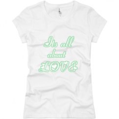 Ladies Slim Fit Basic Promo Jersey Tee